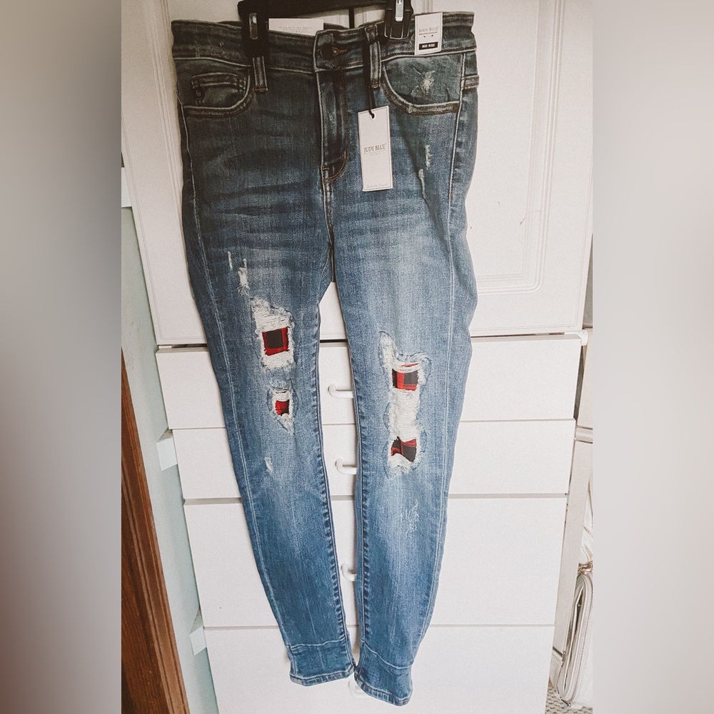 NWT Judy Blue Buffalo denim jeans